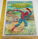 The Amazing Spider-Man The Oyster Mystery coloring book Whitman 1976