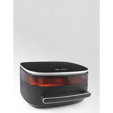 Black 6L Digital Air Fryer | Pizza Function | Touch Control | Oil-Free