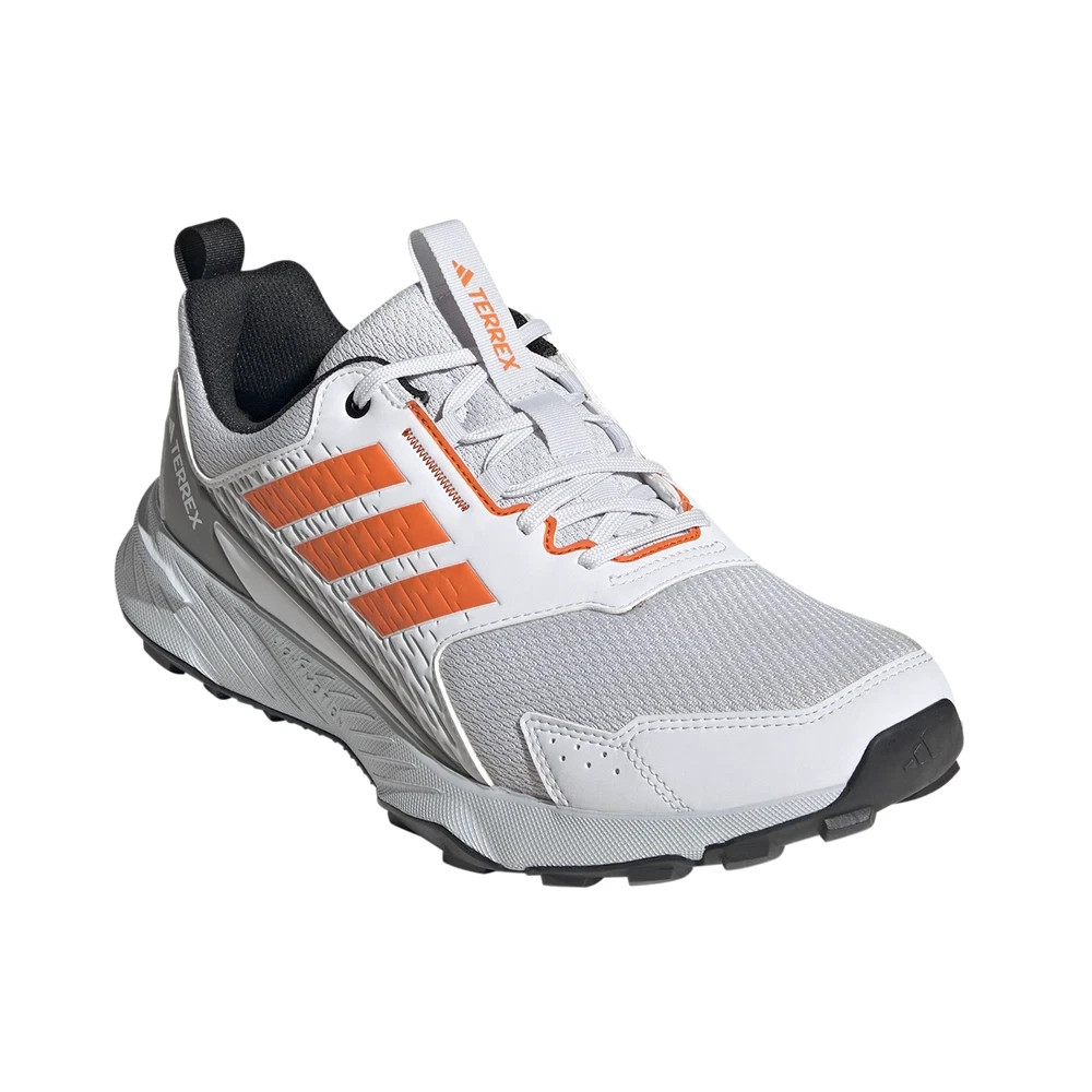 Adidas Terrex Tracefinder 2 Trail Running Shoes White Orange Men's