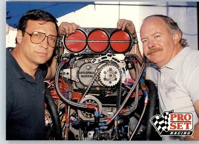 Virgil Hartman / Ray Strasser - 1992 Pro Set NHRA - #159 - Racing