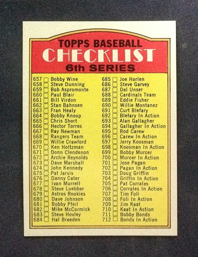 1972 Topps Pick a Card Complete your Set VG-NM-MT #449- 656 9/2025 NEW LISTING - Picture 282 of 380