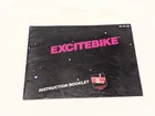 Vintage Excitebike Instruction Manual Only Nintendo NES, 1985