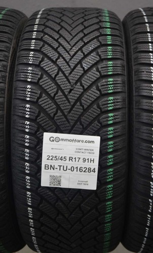 4 pneumatici continental 225/45 r17 91h invernali tu016284 - Foto 3 di 7