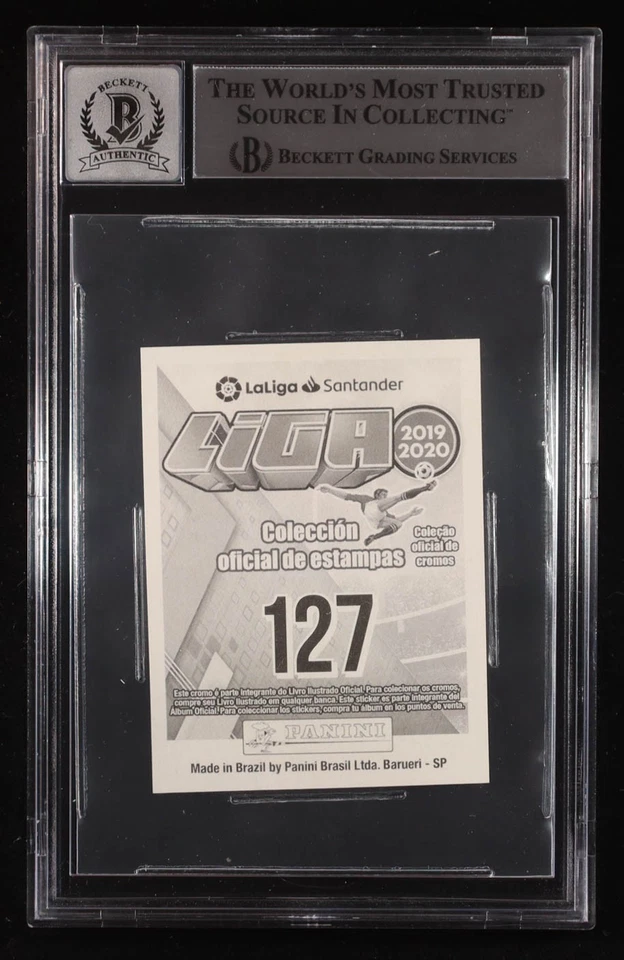 Ferran Torres Autografiado Firmado 2019-20 Panini Liga #127 RC BGS CERTIFICADO DE AUTENTICIDAD Foto 2 de 2