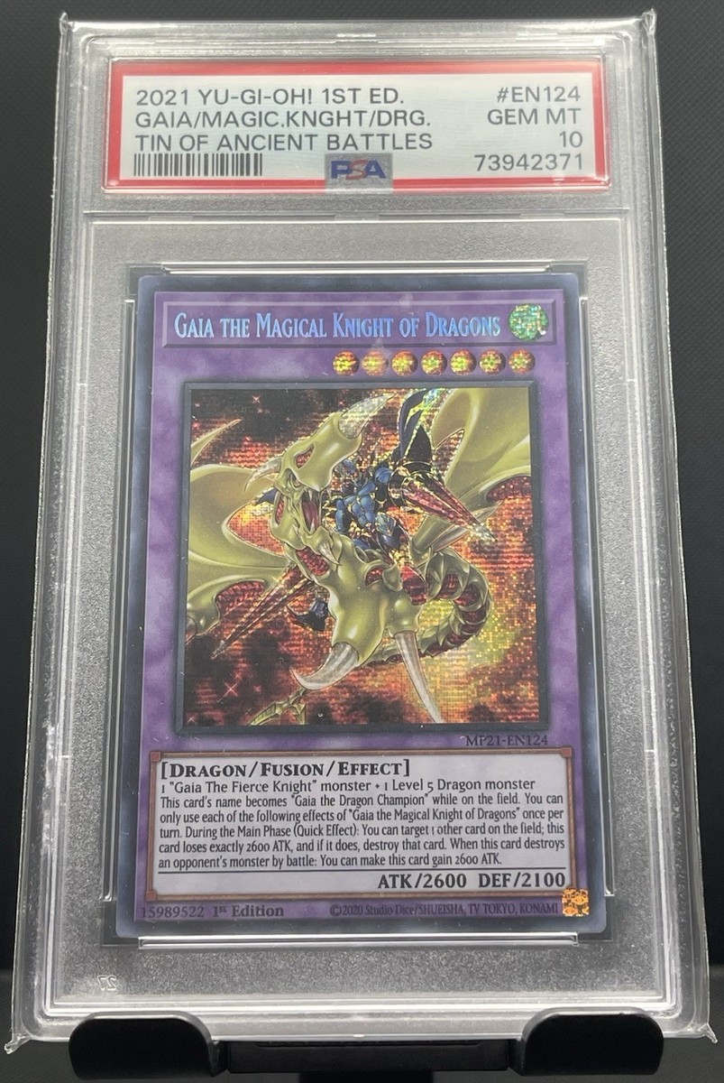 Yugioh Gaia The Dragon Champion Secret Rare 66889139