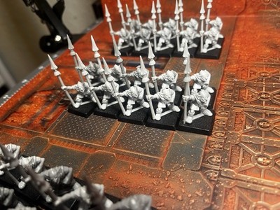 Goblin Spearmen Lot C- Orcs & Goblins 10x- Warhammer Fantasy AoS The Old World