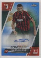 Daniel Caligiuri Chrome Bundesliga 2021 Blue Refractor /299 Auto