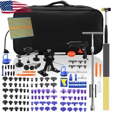 PDR Car Body Dent Puller Bridge Lifter Tool Paintless Hail Remover Repair Kit US