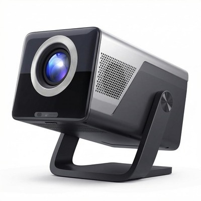 【Native 1080P & 800ANSI High Brightness】 Portable Projector with WiFi and Blu...