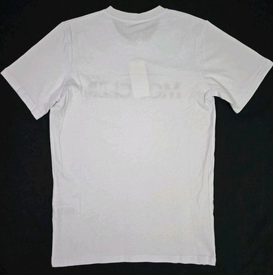 Moncler Designer Embroidered Logo Men's White Shortsleeve T-Shirt