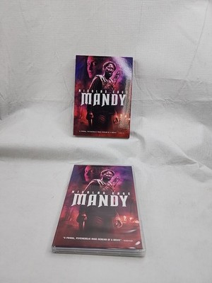 Mandy (DVD, 2018) w/Slipcover  Nicolas Cage Horror Slasher  FREE SHIPPING