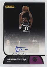 2021-22 Panini NBA G League Box Set Auto Michael Foster Jr #179 Auto 0c2