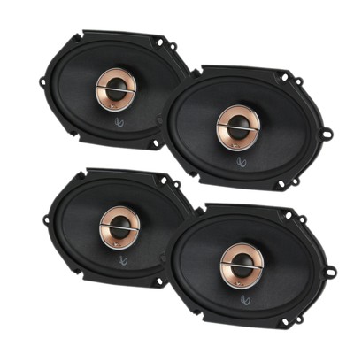 (2-Pairs) Infinity Kappa 683XF 400W 6x8'' Coaxial Speakers + Tweeter