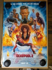 Deadpool 2 movie poster 27x40 d/s original