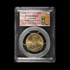 1914 $10 Canada Gold Reserve PCGS MS64 - Free Shipping USA