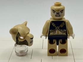 LEGO Lioness Warrior lion minifigure Legends of Chima 70229 loc116
