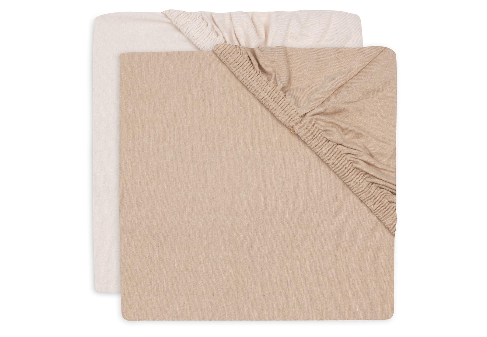 Drap-housse en jersey pour berceau Blush et Wild Rose lot de 2 extensible 40x80 cm