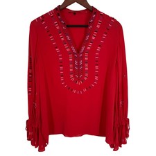 Kobi Halperin Womens Sz Large Junie Embroider...
