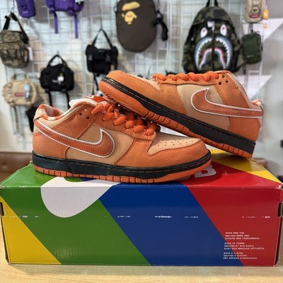Pre-owned Nike Dunk Low SB Orange Lobster Size 6