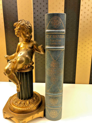 Conrad Ferdinand Meyer NOVELLEN GEDICHTE Edition Deutsche Bibliothek Leder TOP