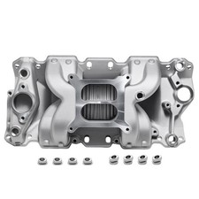 Aluminum Intake Manifold For 1957-86 Sbc Sb Small Block Chevy 305 327 350 400