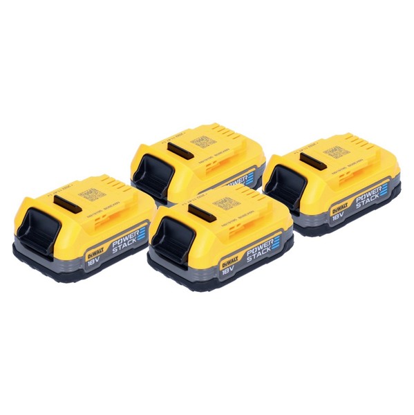 Dewalt Dcbp 034 4X Powerstack Akku 18 V 1,7 Ah Xr Li-Ion - Mit Ladestandanzeige-image