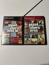 Grand Theft Auto III San Andreas Lot GTA 3 PS2 Sony PlayStation 2