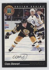 1993-94 Pinnacle Rookie French Cam Stewart #434 Rookie RC 8tn