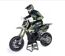 LOSI 1/4 Promoto-SM FXR Supermoto Motorcycle RTR Basic, White LOS-2272