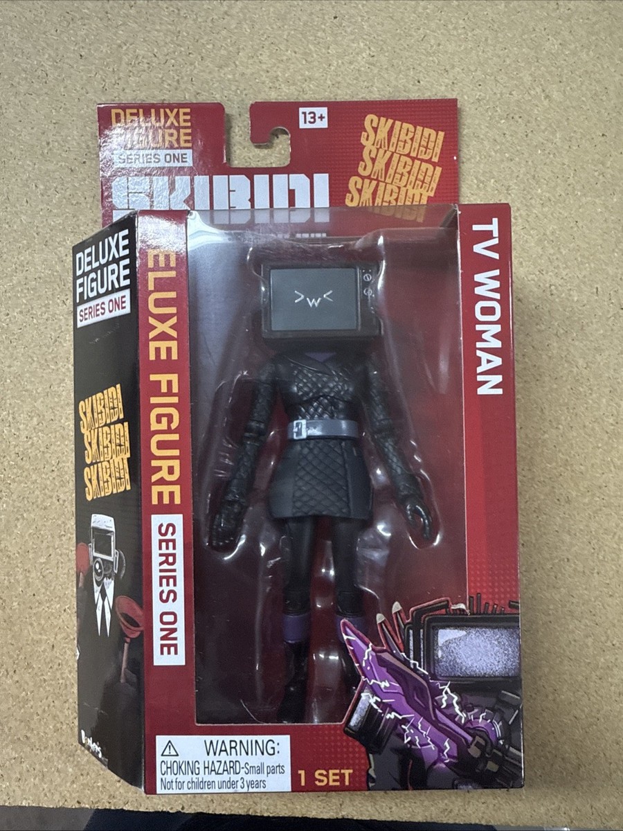 Skibidi Toilet DX アクションフィギュア テレビウーマン Skibidi Toilet Deluxe TV Woman Figure, Collectible Figures