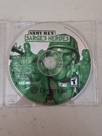 Army Men: Sarge's Heroes (Sega Dreamcast, 2000) Disc Only 