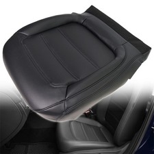 For 2012-2020 Vw Passat Driver Bottom Replacement Leather Seat Cover Black