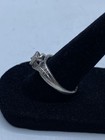E.C Sterling Silver Diamond Accent Ring 3.1g — photo 2