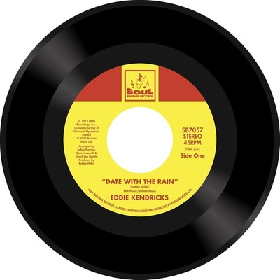 Eddie Kendricks Date With the Rain (Schallplatte) 7'' Single