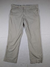 Polo Ralph Lauren Chino Pants Mens 36x30 Beige Stretch Straight Fit Casual