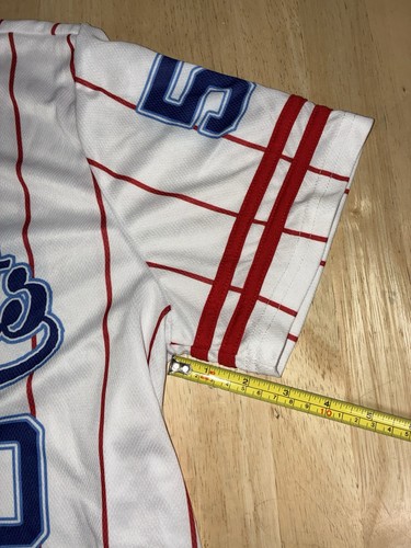 Peanuts Snoopy #50 Men’s Large Baseball Jersey Good Grief Athletic Club Preowned - 第 10/14 張圖片
