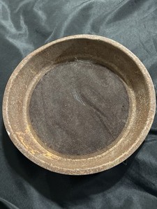Antique metal sieve sifter miners pan