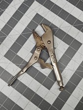 Vintage Peterson Dewitt Vise Grip Locking Pliers 7R USA GUC Adjustable Hand Tool