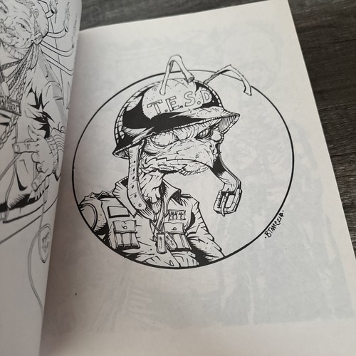 The Official TESD Town Baron Coloring Book Tell em Steve Dave  - Picture 10 of 12