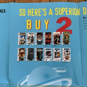 Vintage 1995 Sega Saturns Screams Poster/Promo Ad Nice!