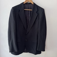 Vintage 80s Christian Dior Monsieur Navy Blue Men s Blazer