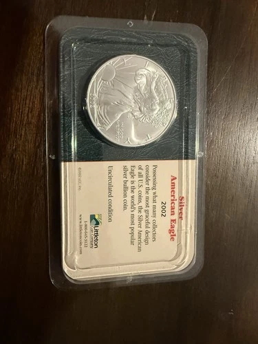 2002 1 oz Silver American Eagle (Uncirculated)