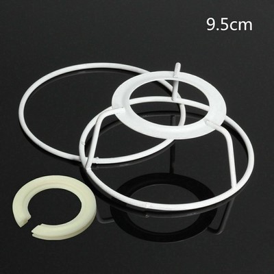 E27 To E14 DIY Circular 11-40cm Lampenschirm Rahmen Ring Set Lampe Hellschatten