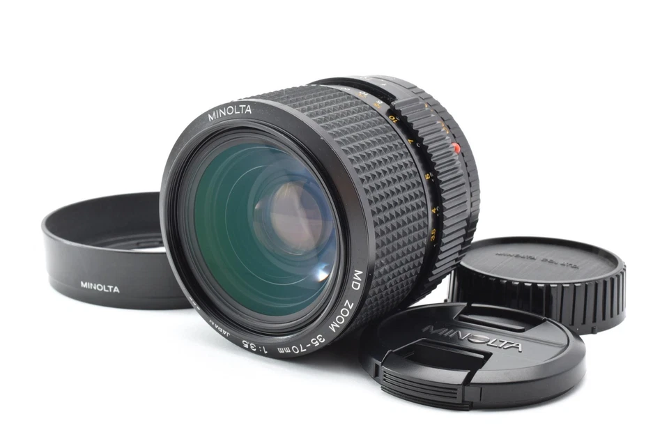 Minolta Md 35-70mm F/3.5 Zoom Mf Objectif pour Mc /Md [ EXC++ W / Hood De Japon - Photo 1/4