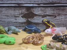 Yowie Reptile and Amphibian Figures