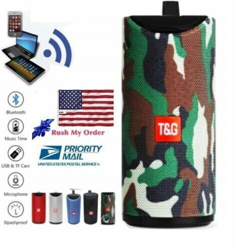 Parlante Bluetooth LOUD inalámbrico impermeable para exteriores, estéreo, bajos potentes, USB/TF/radio FM, imagen 3