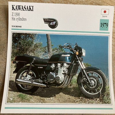 Kawasaki Z KZ 1300 1979 Motorcycle Collection Atlas Japan | eBay