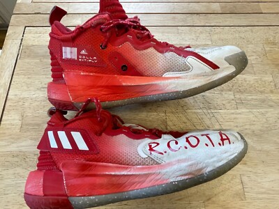 Adidas Dame -Red EXTPLY Damian Lillard RCOTA Basketball Shoes Men’s  Size