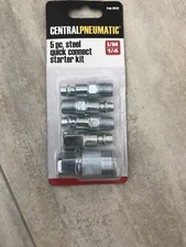 5 Piece Industrial Series Air Tool Quick Coupler Plug Set