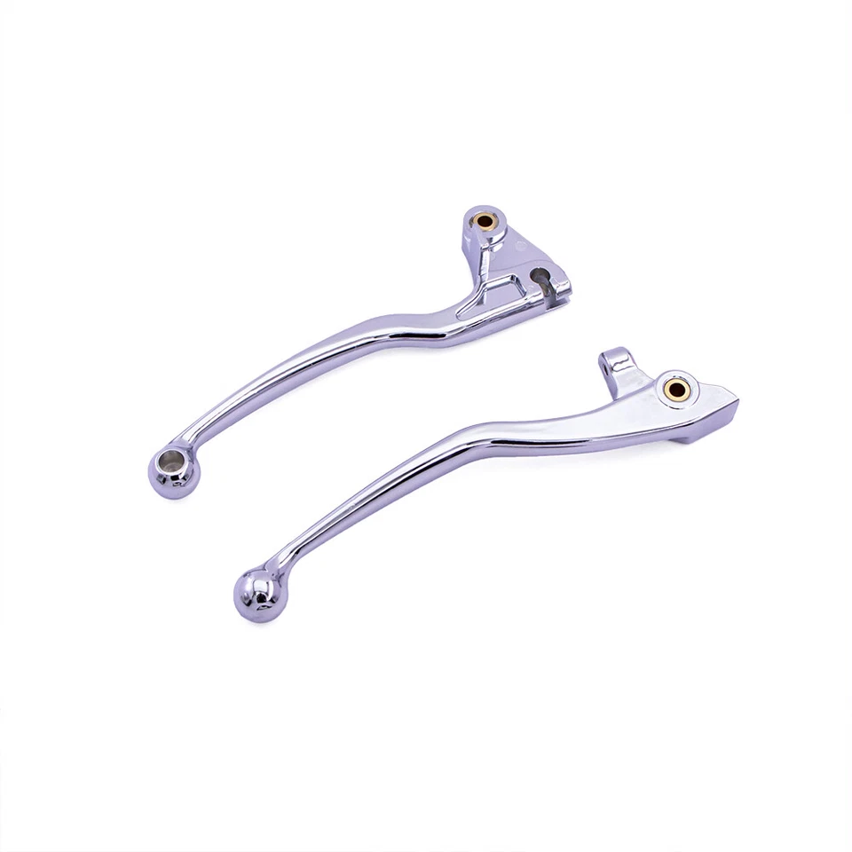 Хромированный рычаг сцепления тормоза мотоцикла для Yamaha V-Star 650 1100 на заказ 1999-2009 - Изображение 3 из 4